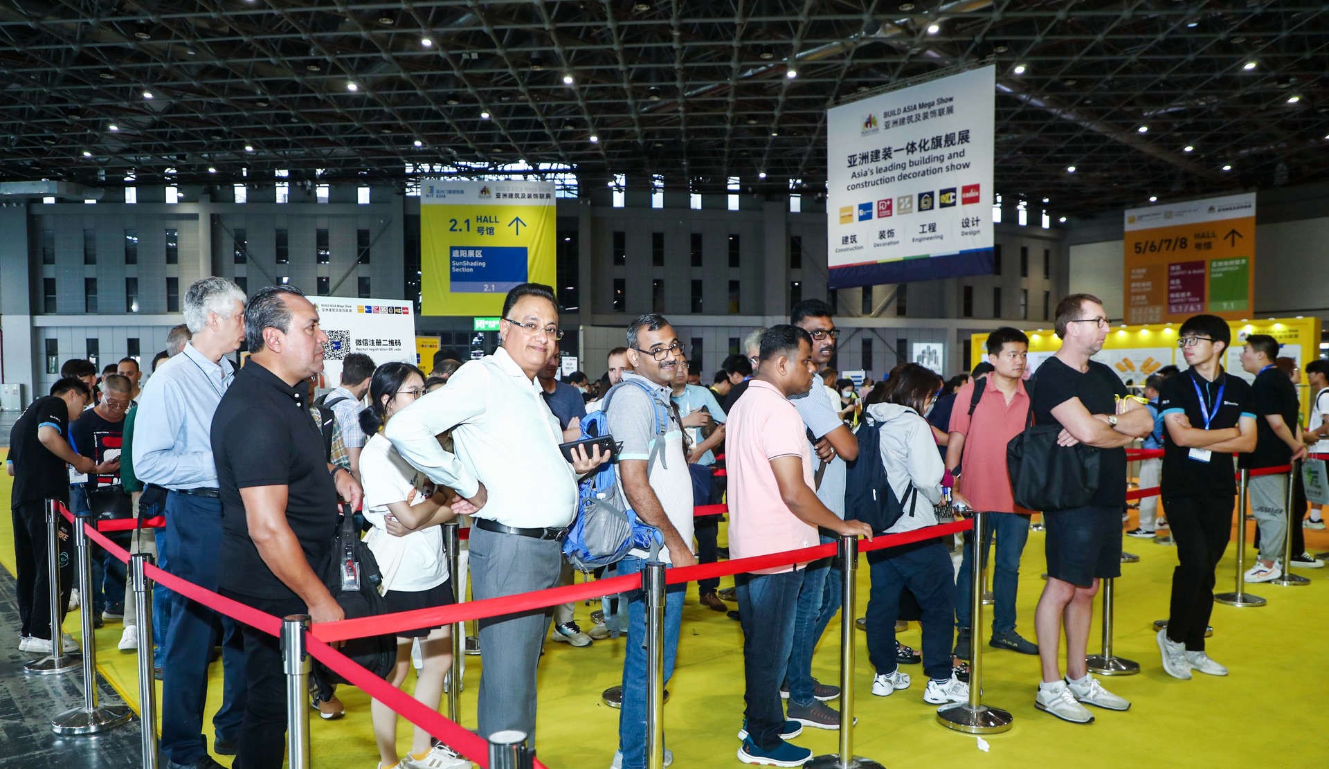 Visitors at R+T Asia